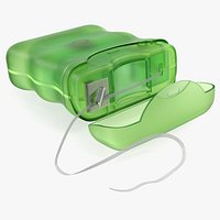 Opened Dental Floss