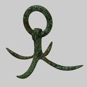 rusted metal hook model
