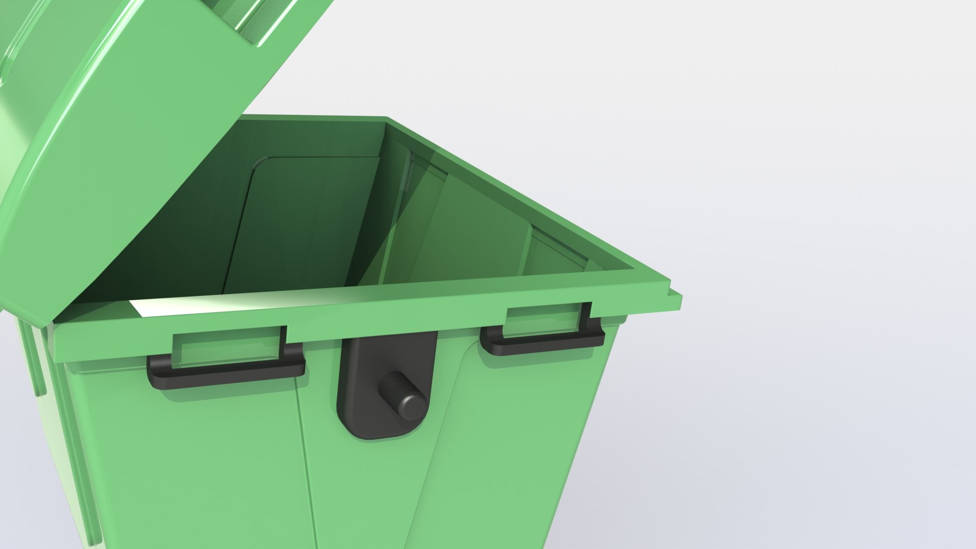 Garbage Container 3d Model