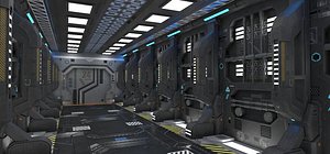 Sci-fi interior block 1