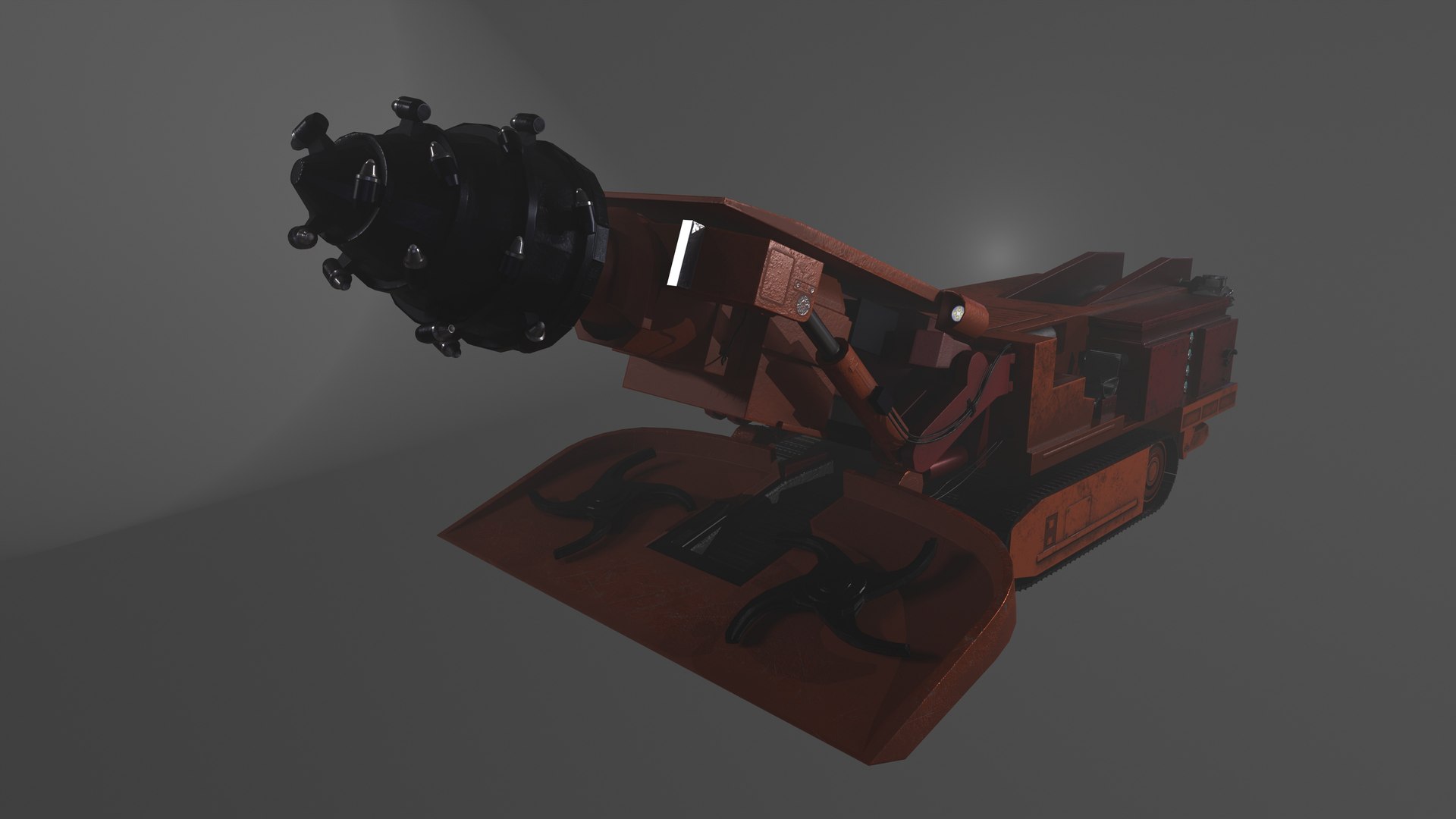 Digging Machine 3D Model - TurboSquid 2123847