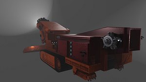 Digging machine 3D model