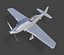 p51d mustang 3D model