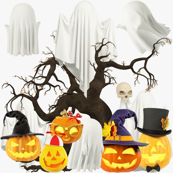 3D model Halloween Collection V4
