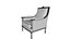 Armchair by Modenese Gastone