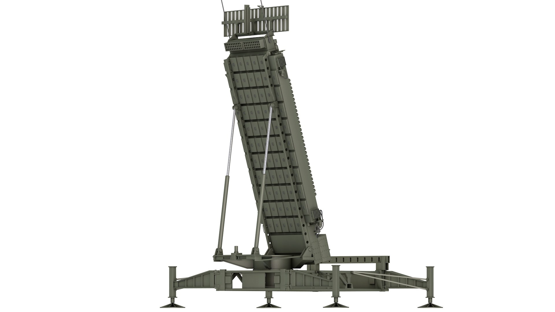 3D TPY-4 Multi-Mission Radar - TurboSquid 2425891