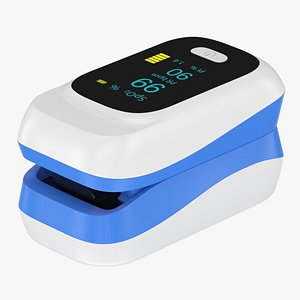 Medical Pulse Oximeter 3D model