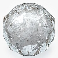 Crystal Style Ice Ball Smooth Clear