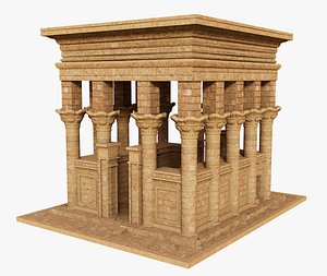Trajans Kiosk 3D model