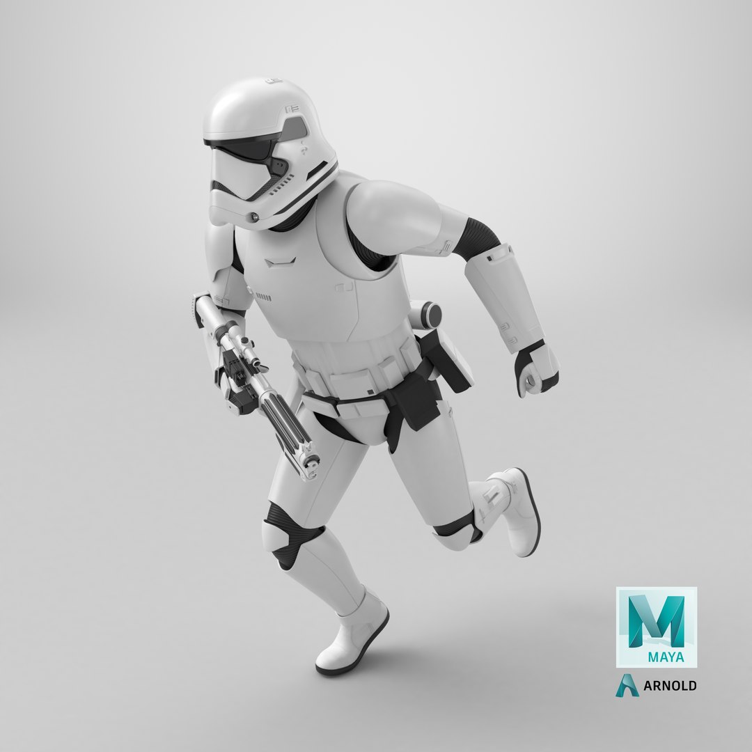 First Order Stormtrooper with Blaster Running 3D model https://p.turbosquid.com/ts-thumb/ar/AqfuQw/AZ/stemcell_maya_arnold_render/png/1742636463/1920x1080/fit_q87/7ed93fca9690be35349b6e76369249a74036ed2e/stemcell_maya_arnold_render.jpg
