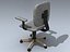 3d office chair