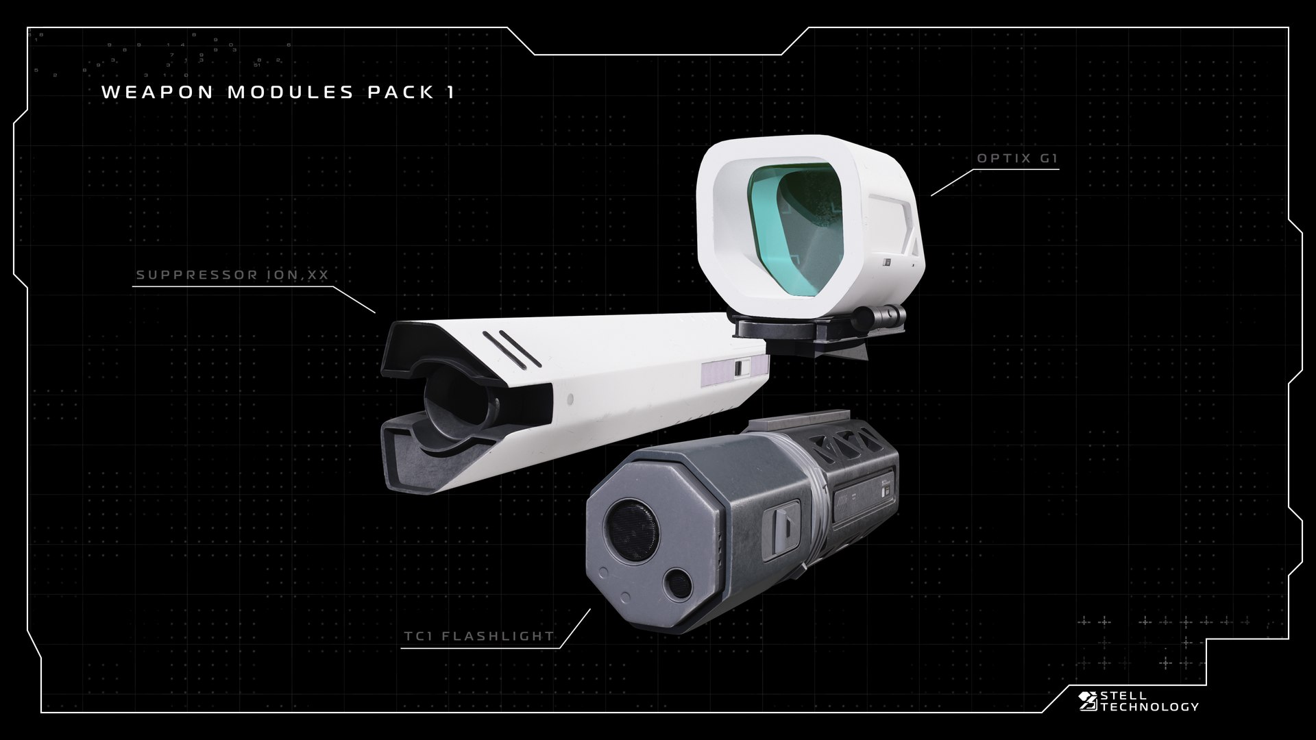 3D WEAPON MODULES PACK 1 STELL TECH https://p.turbosquid.com/ts-thumb/ar/BvAEbm/hn/sggs/jpg/1651040072/1920x1080/fit_q87/ae1c14104b4706723e2ee4fb9e8b34439fafee93/sggs.jpg