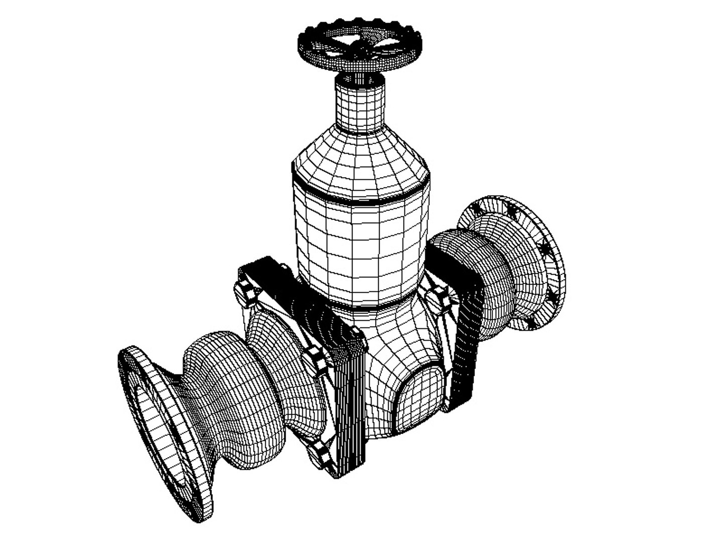 Tap Water Pipes 3d Model