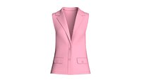 Girls Sleeveless Suit Vest Blazer