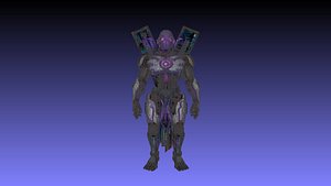 3D model Syntherion Rigged Robot Character Textured 3D Model
