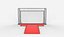 Aluminum Banner 3D model