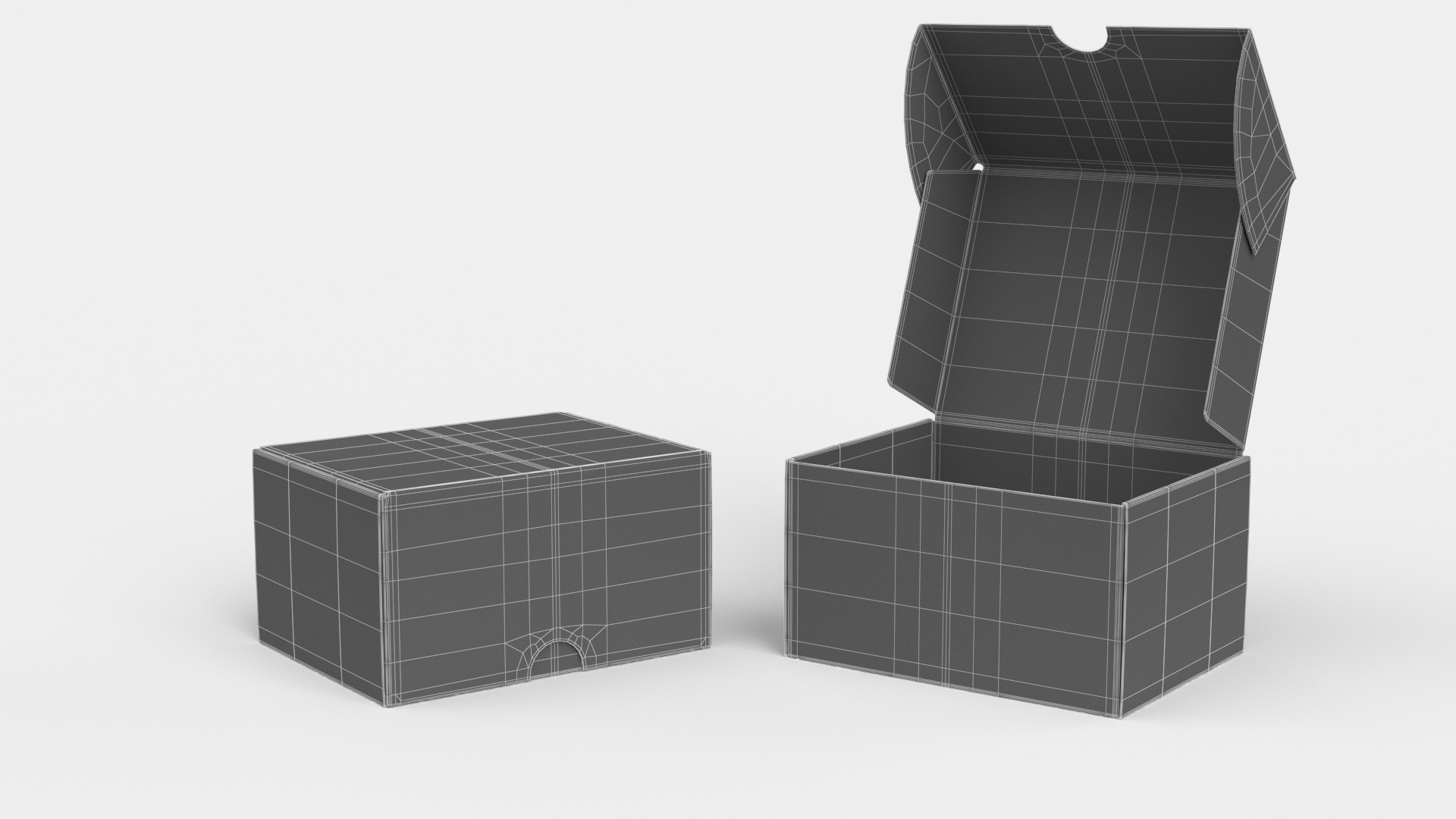 3D Model Cardboard Box 03 Rigged - TurboSquid 1489891