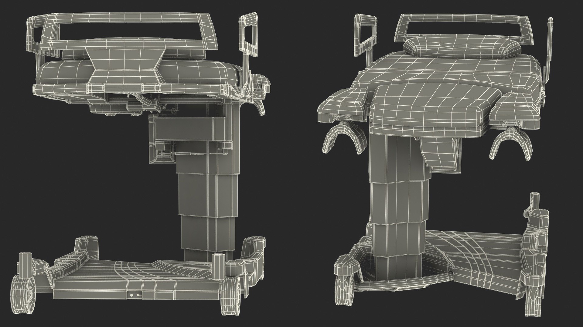 Birthing Bed AVE 2 model - TurboSquid 1987189