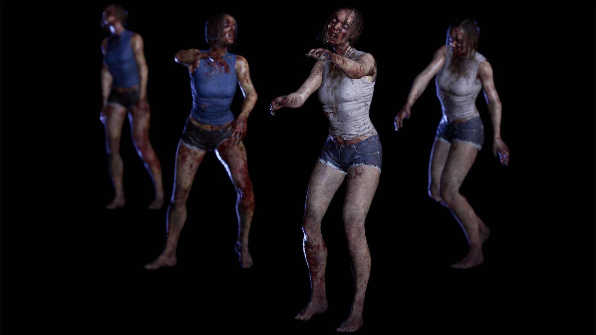 3D Female Zombie Rigged model https://p.turbosquid.com/ts-thumb/ar/NmpX2f/Ag/highresscreenshot000441920x10800254fb12c4531df4a4ac7adfbacfb27c/png/1704298475/1920x1080/fit_q87/04361abd87119af41526945dbf9f537d9cd56792/highresscreenshot000441920x10800254fb12c4531df4a4ac7adfbacfb27c.jpg