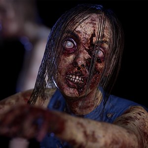 Female Zombie Rigged