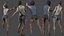 Female Zombie Rigged