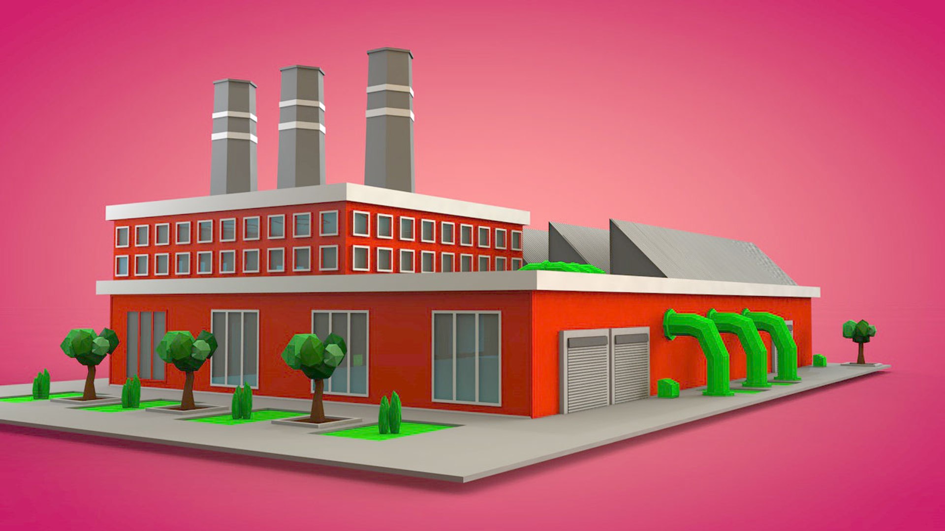 Factory Model - TurboSquid 1462517