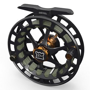 Fly Fishing Reel Hardy 3D model
