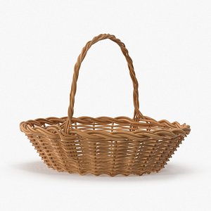 easter basket 01 3d max