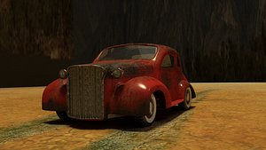 free obj mode old car