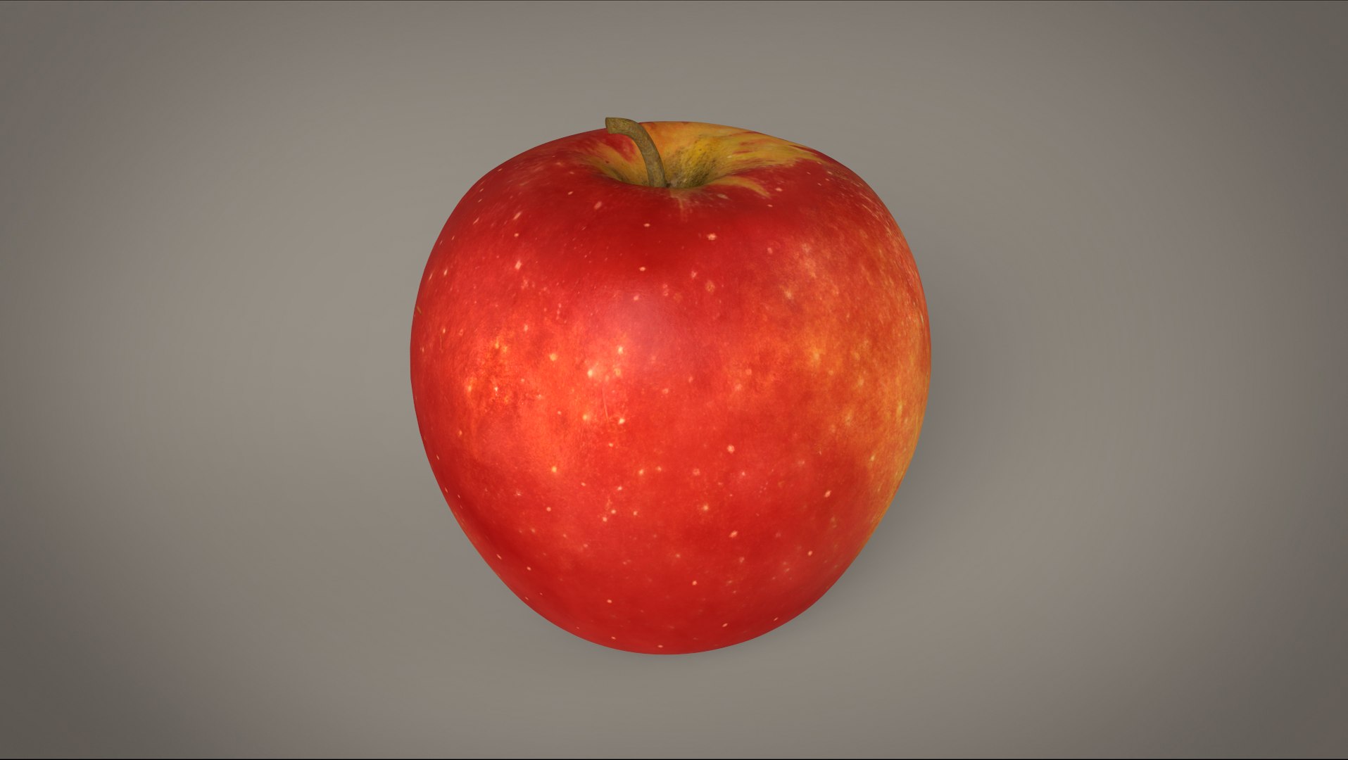 3ds Realistic Apple