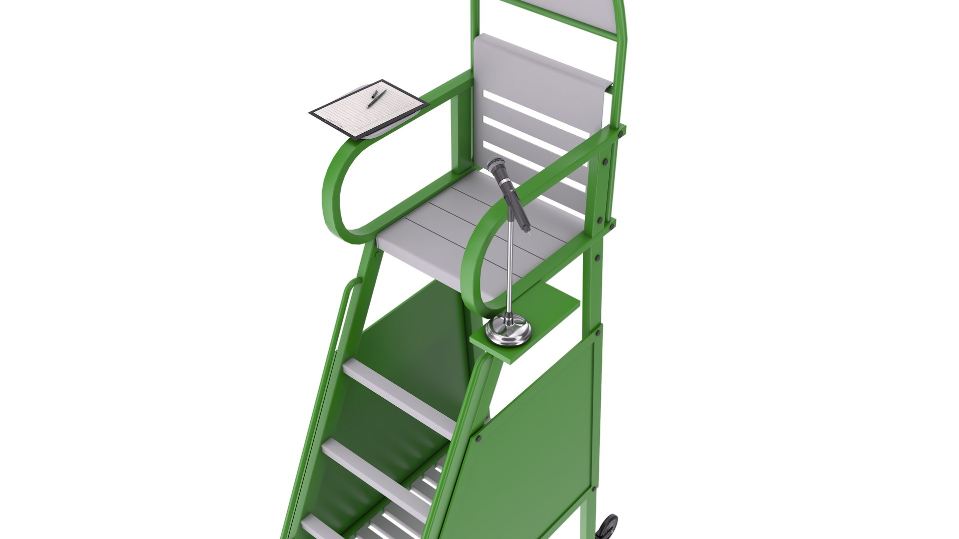 3D Model Tennis Umpire Chair - TurboSquid 2095897