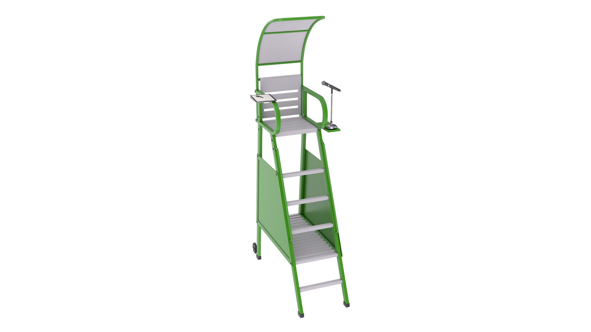 3D Model Tennis Umpire Chair - TurboSquid 2095897