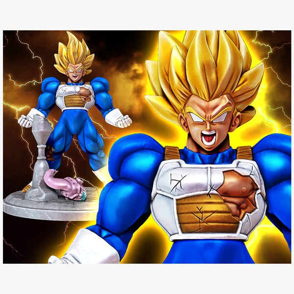 Goku Super Saiyan Full Power Dragon Ball Z Figure for 3D print3Dモデル ...