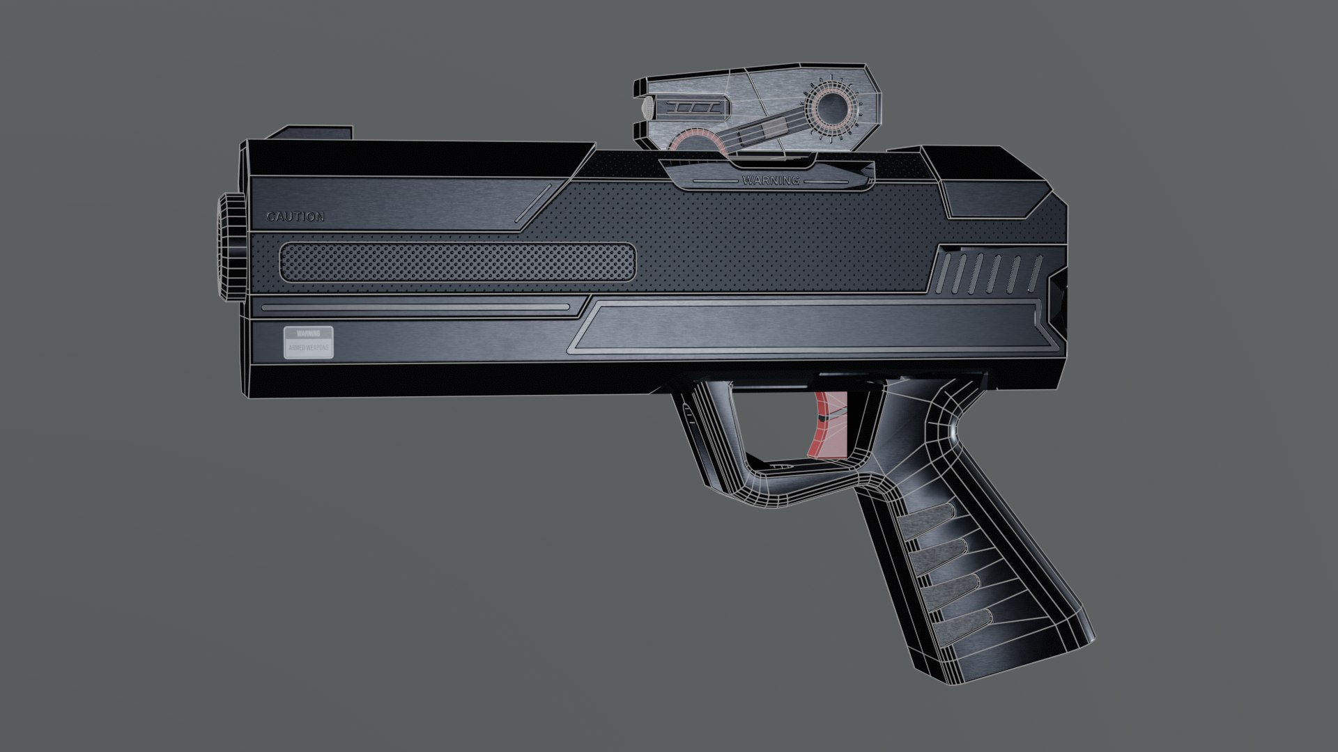 3D model Scifi Gun or Pistol Concept for Game https://p.turbosquid.com/ts-thumb/ar/Zyq4eU/9d/wire2/png/1736154463/1920x1080/fit_q87/e65b362fcf33068c3f37b8ddef164fb310fe74ed/wire2.jpg