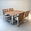 3ds max chairs table pool garden