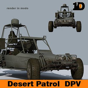 desert patrol vehicle dpv c4d