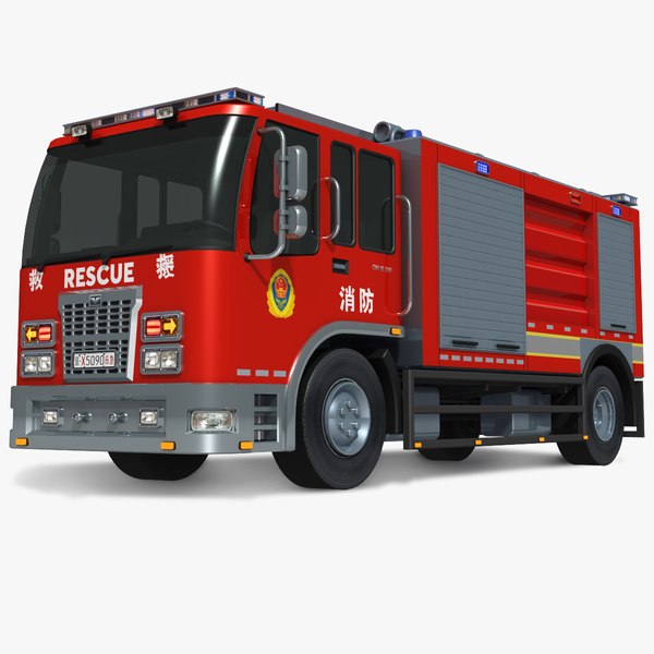 Chinese firetruck model