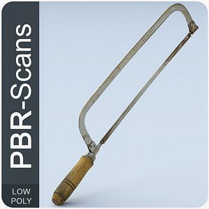 3D hacksaw old used model