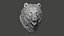 bear head sculpture animal 3d max