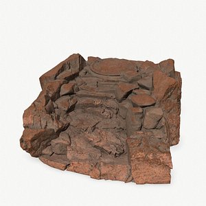 3D old temple