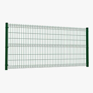 Chain Link Fence 3D model