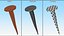 Tack Nails Old