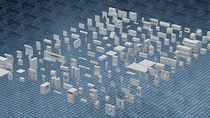 SCIFI WALL-PANEL KITBASH - PACK - ASSET - PROP - GREEBLE