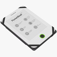eReader PocketBook 614 Limited Edition White with Folded Case