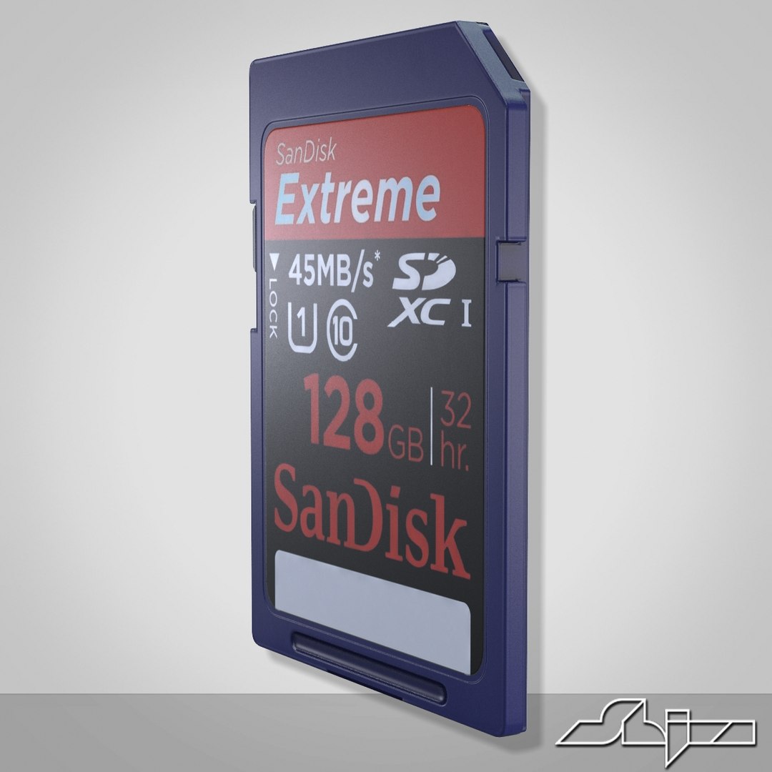 3ds max sd card 128 gb