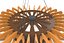 Blades Chandelier Laser Cut lamp