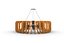 Blades Chandelier Laser Cut lamp