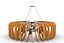 Blades Chandelier Laser Cut lamp