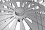 Blades Chandelier Laser Cut lamp