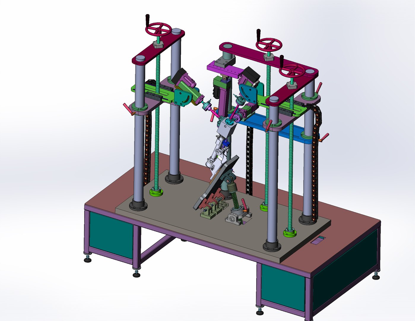 Fatigue testing of automobile steering column adjustment mechanism 3D model TurboSquid 2099531